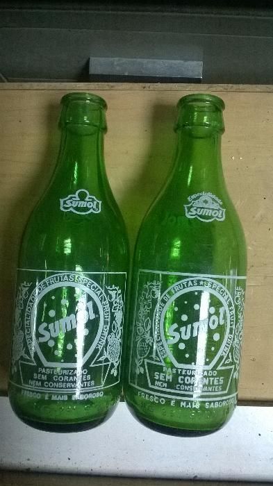 grade da sumol com 12  garrafas l