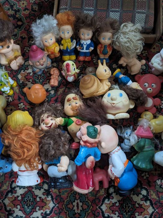 Резиновые игрушки СССР