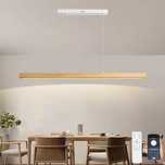 Lampa led drewniana 100cm