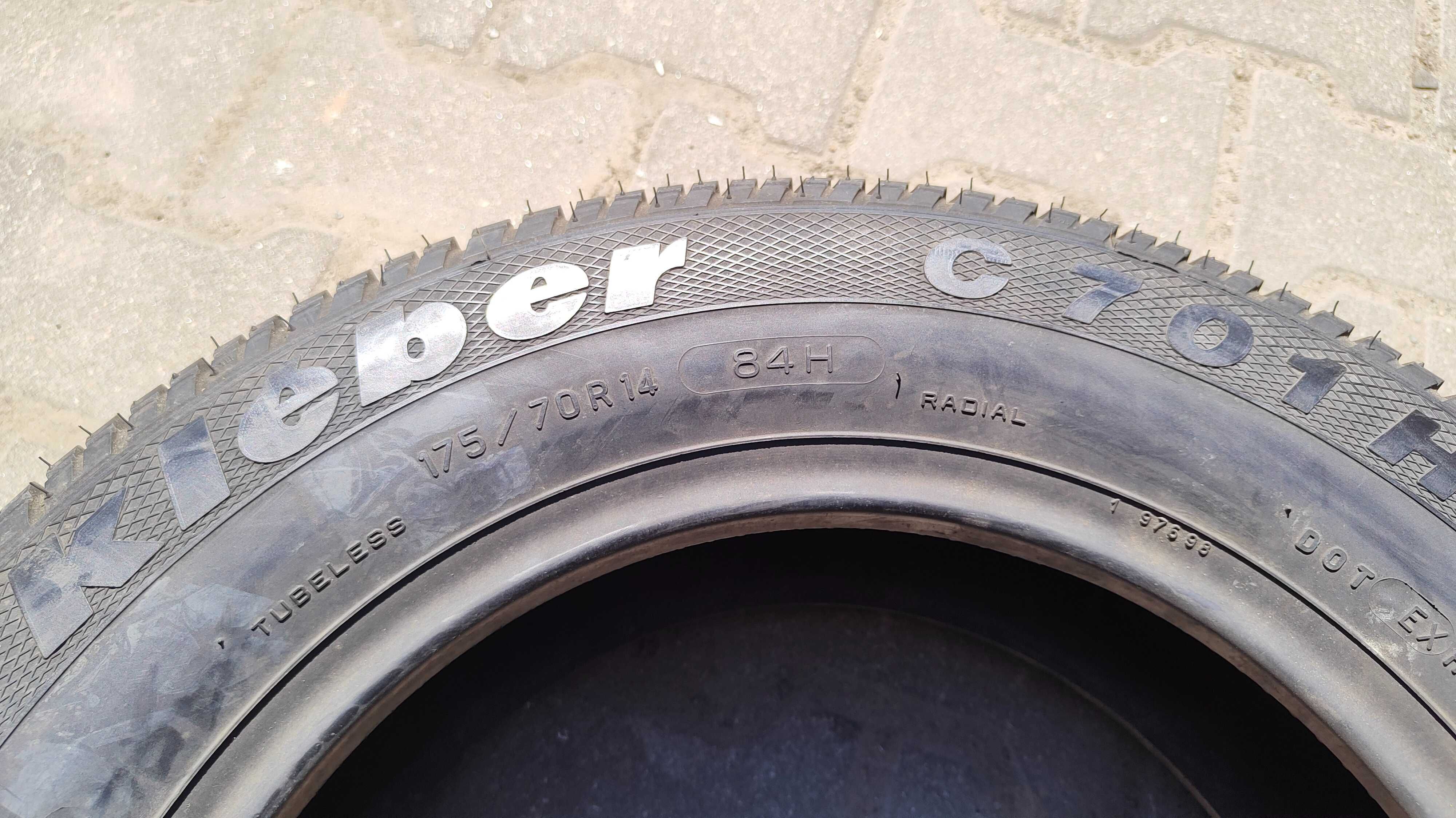 2x 175/70R14 Kleber C701H Lato Używane FV Siedlce