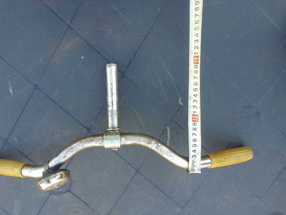 Stara kierownica do roweru sztyca stary rower kierownik zabytek z PRL