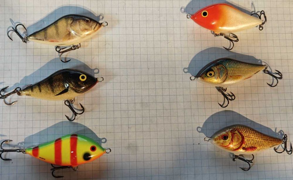 P. salmo slider 5S i slider 5F unikatowe kolory