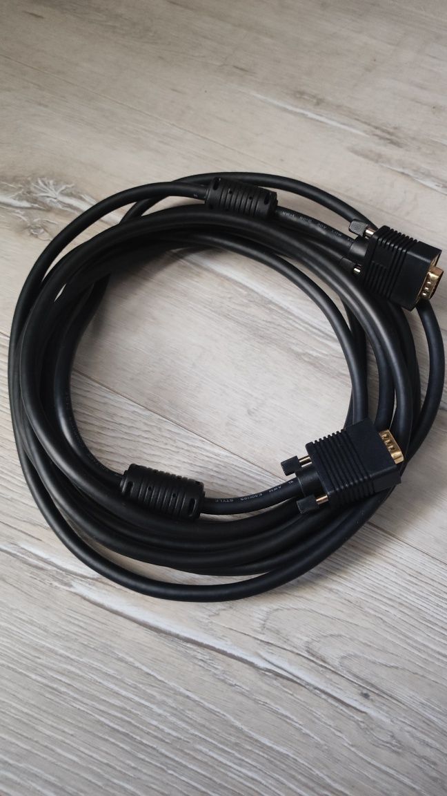 VGA-VGA кабель 5 м НОВИЙ