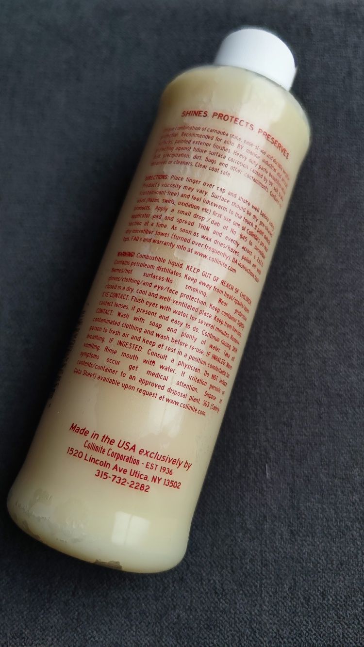 Collinite 845 Insulator Wax 473ml - Trwał Syntetyczny Wosk W Płynie