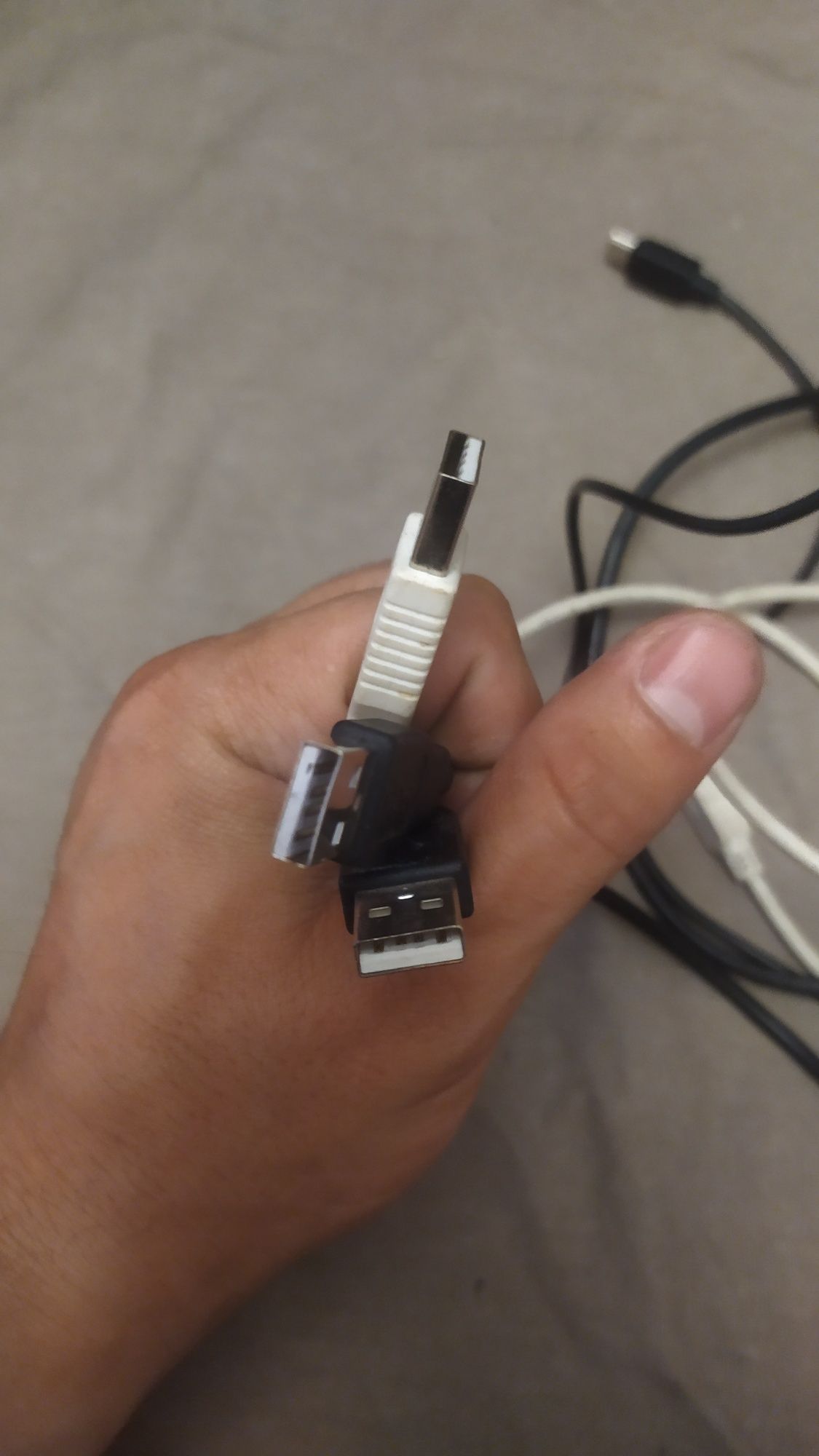 Mini USB кабелі  0,8/1м