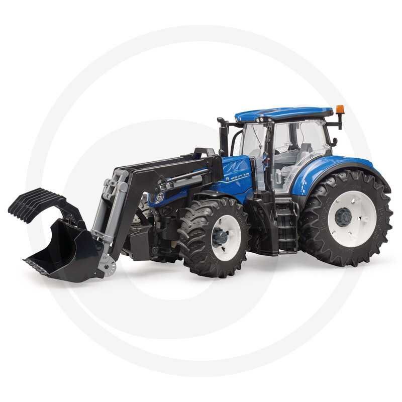 Bruder 03121 traktor New Holland T7 z ładowaczem zdejmowane koła