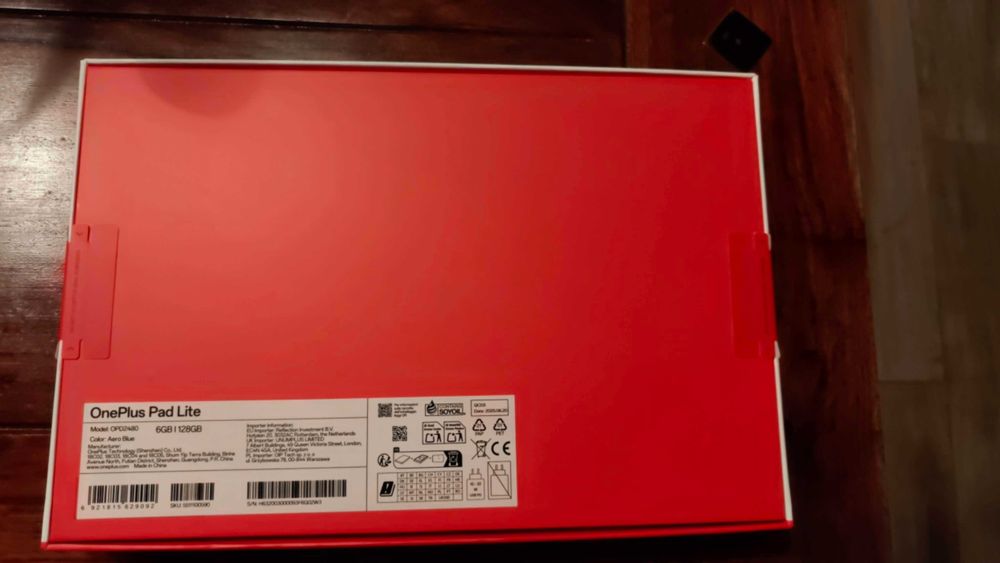 Fabrycznie zapakowany OnePlus Pad Lite