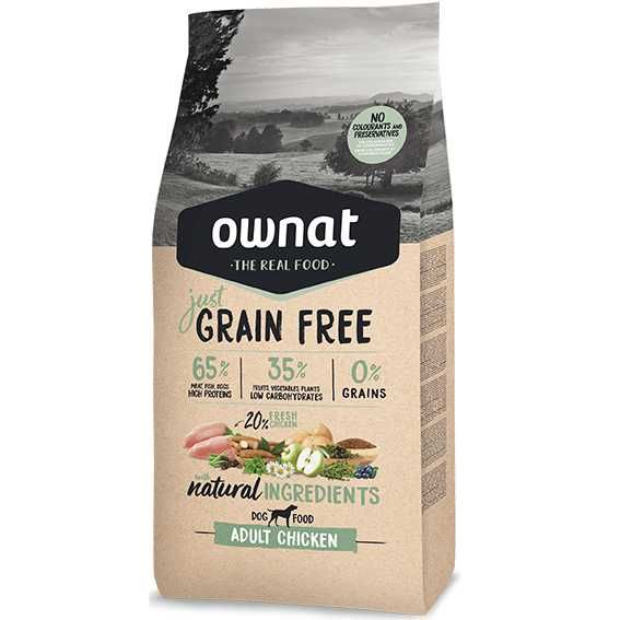 Ownat Dog Just GRAIN FREE 14kg - PORTES GRÁTIS