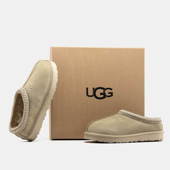 Женские зимние тапочки Ugg Tasman Slipper Fur угги тасман с мехом уггі