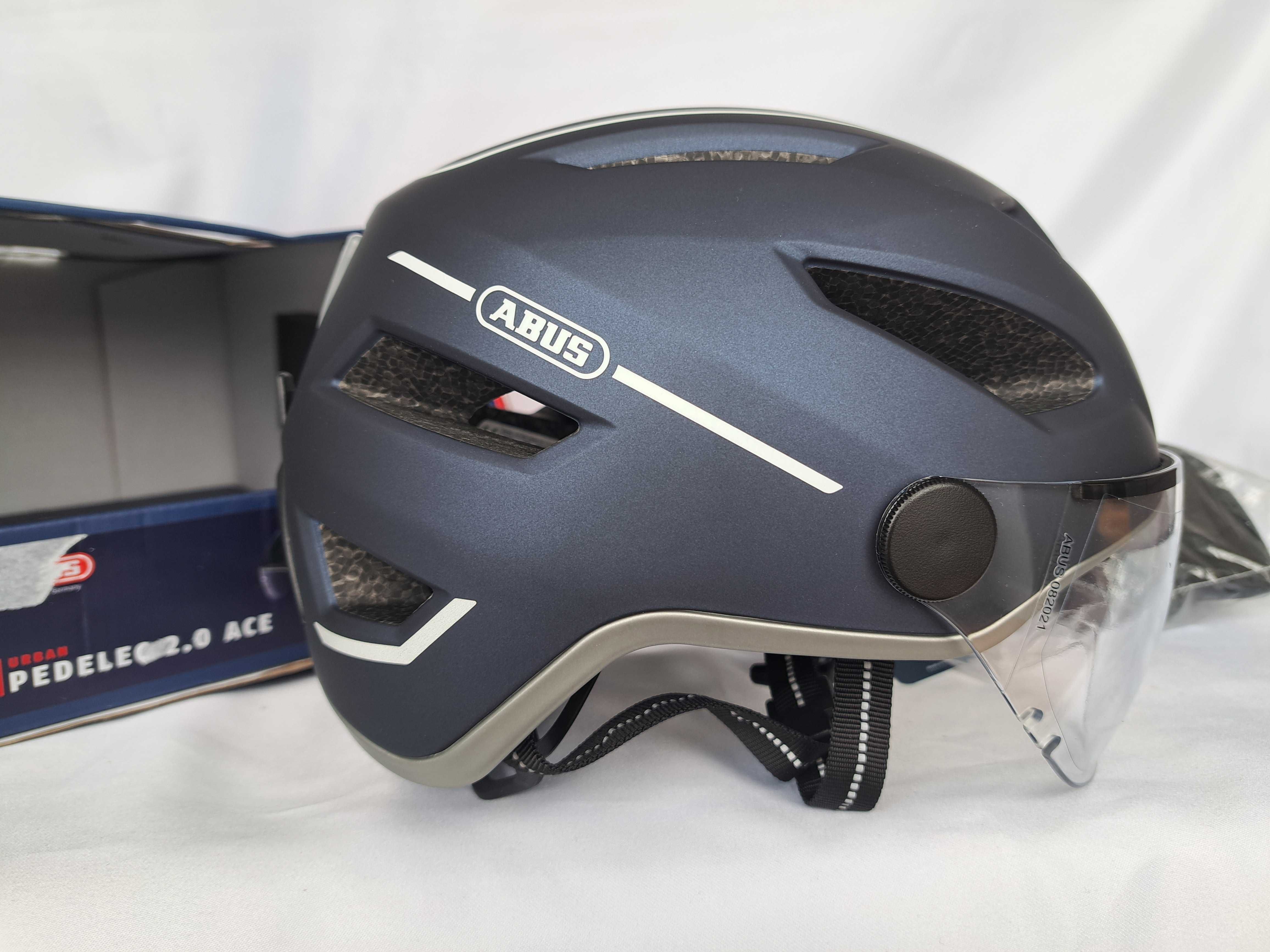 Kask rowerowy Abus Pedelec 2.0 ACE Midnight Blue S 51-55cm