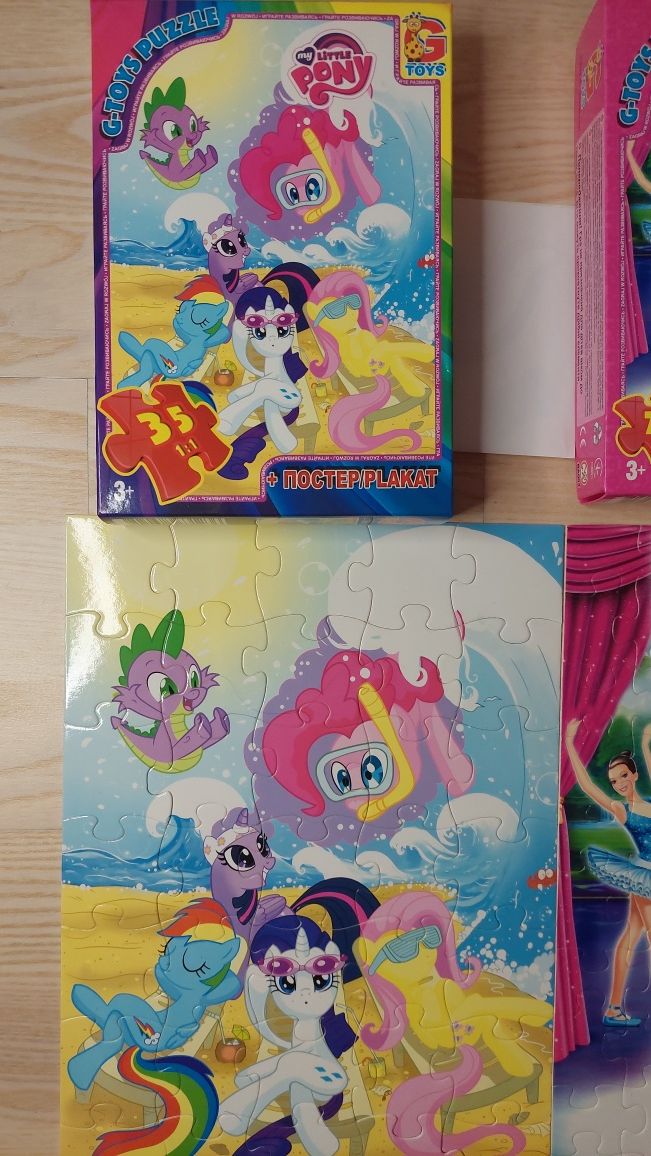 G-toys пазли My little pony Ельза Крижане серце Frozen