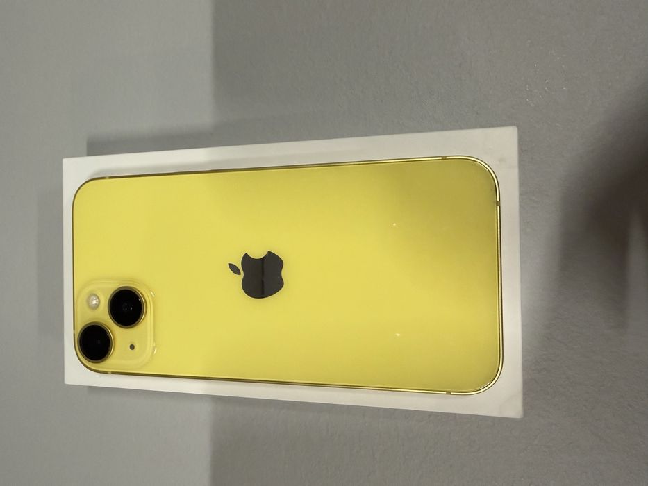 iPhone 14 128gb - kolor żółty - stan bardzo dobry