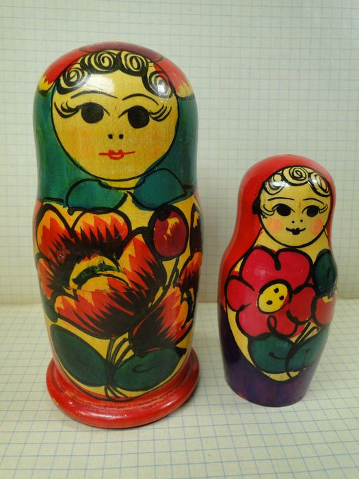 Матрешки расписные.