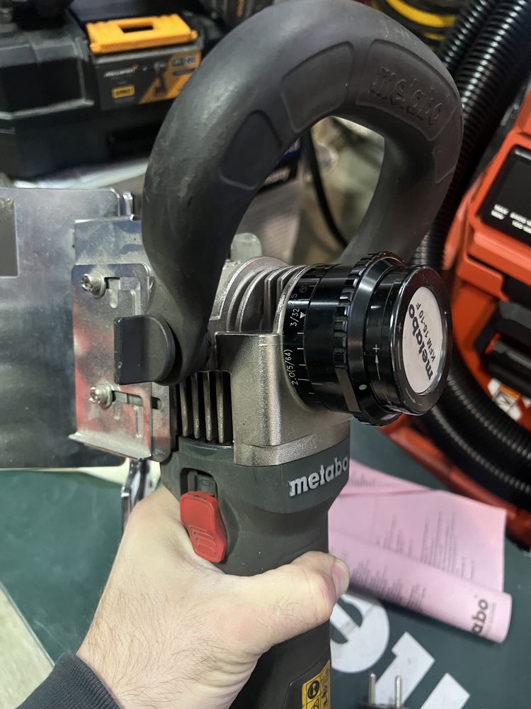 Кромочный фрезер по металлу Metabo KFM 16-15 F, 601753500