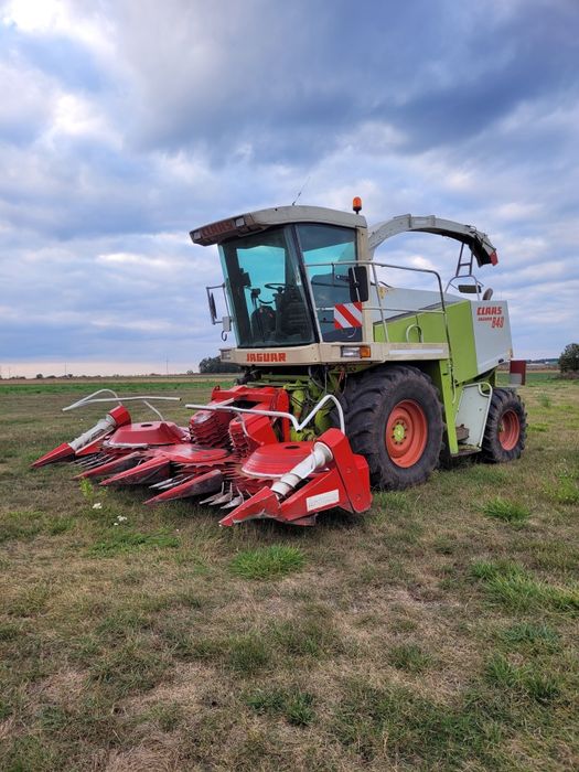 Sieczkarnia Claas Jaguar 840, Kemper Champion 4500