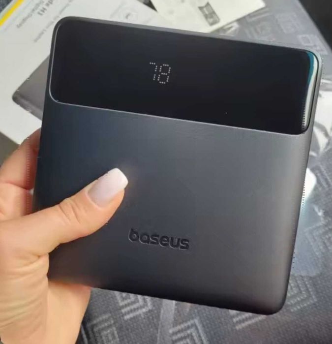 Power Bank  Baseus Blade H1 20000mAh 100W для зарядки MacBook ноутбука