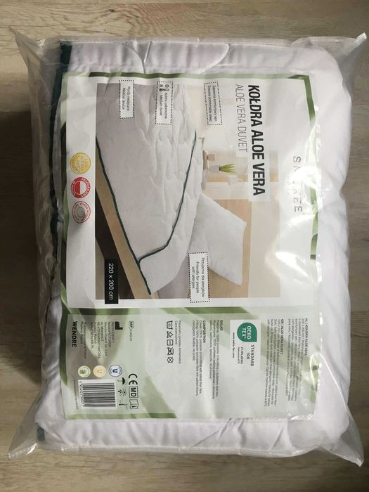 Smukke kołdra nowa 200x220 Aloe Vera
