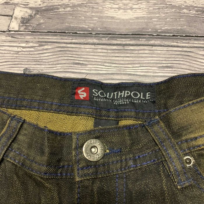 Джинсы SouthPole Black Sand Biker Jeans South Pole Rap Drip Drill