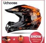 Capacete novo para motocross/enduro