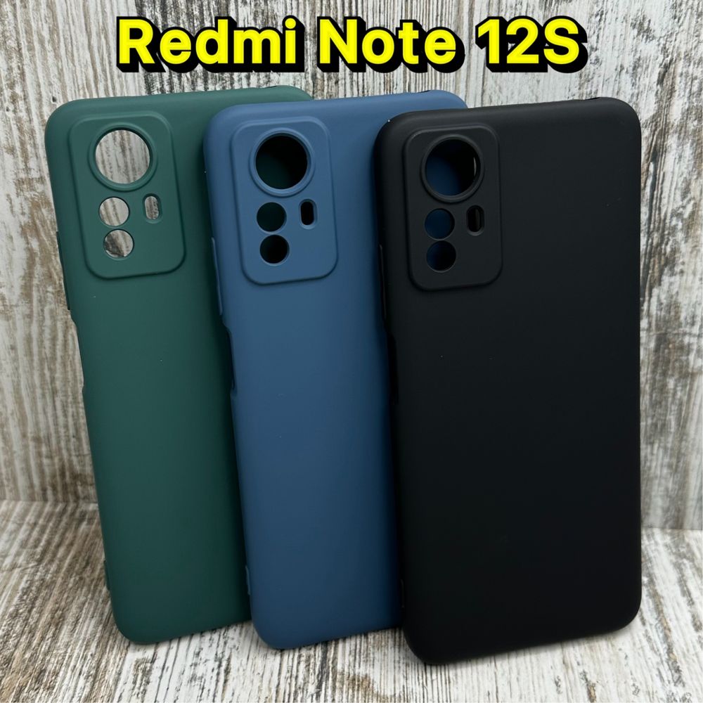 Чехол фирмы Wave на Xiaomi Redmi Note 12S. Silicone Case Микрофибра