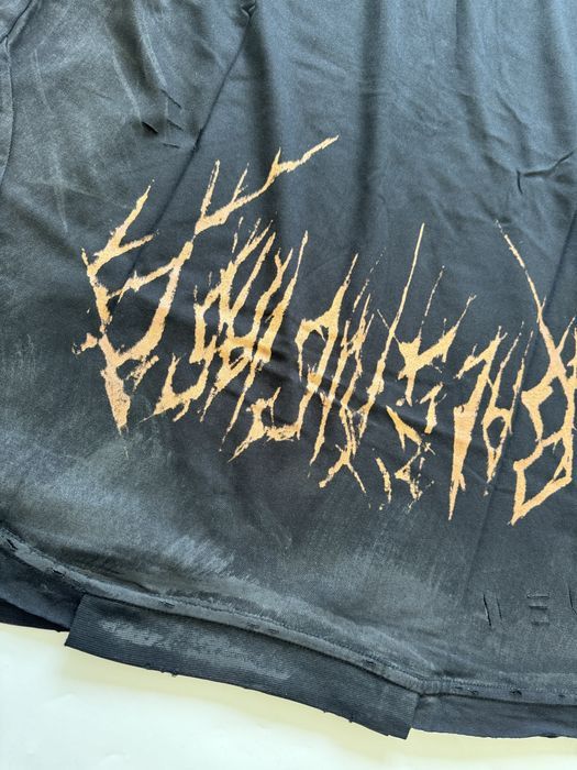 футболка Balenciaga Paris Moon reversible Tee M L