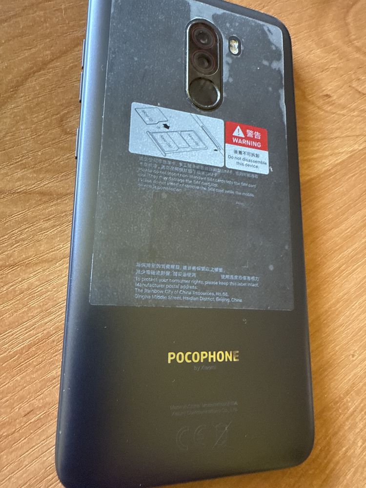 Poco F-1 Xiaomi ,   6/64 Gb,Snapdragon 845,nagrywanie rozmów