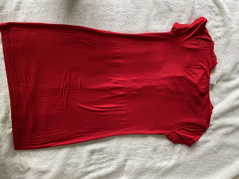 Czerwona sukienka plażowa Calzedonia S