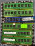 Pamięci RAM 2GBx2, 4GBx4 DDR3 6szt