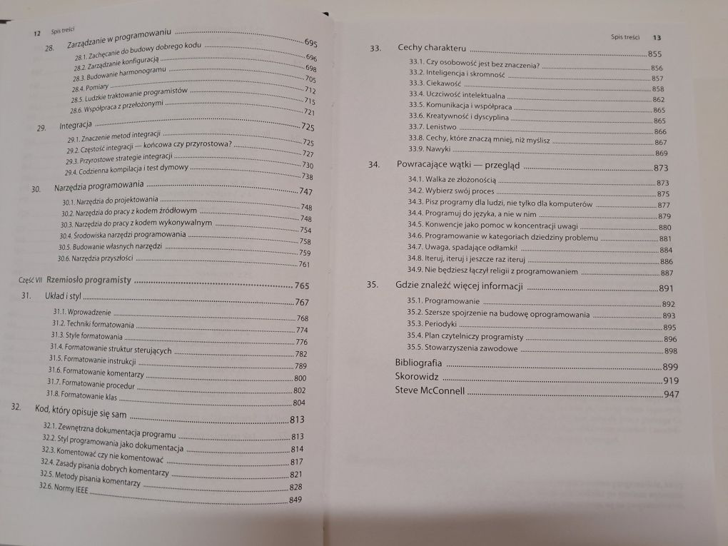 Cod doskonały Jak tworzyć oprogramowanie pozbawione błędów S. McConnel
