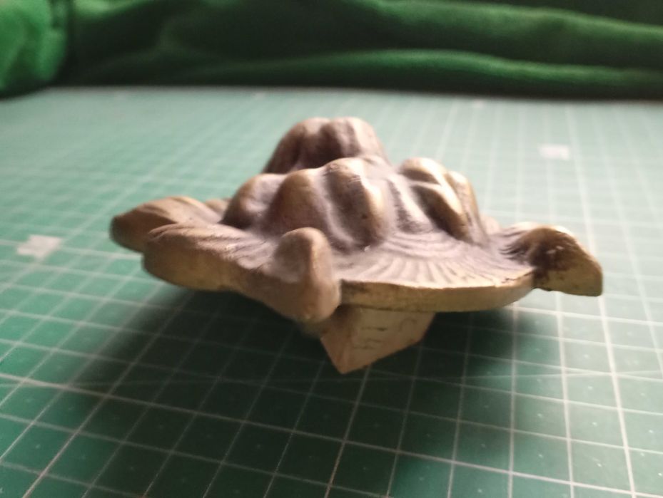 Fivela em latão - leão