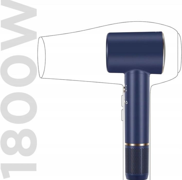 Suszarka do włosów parwin pro beauty de-pw-hd2006