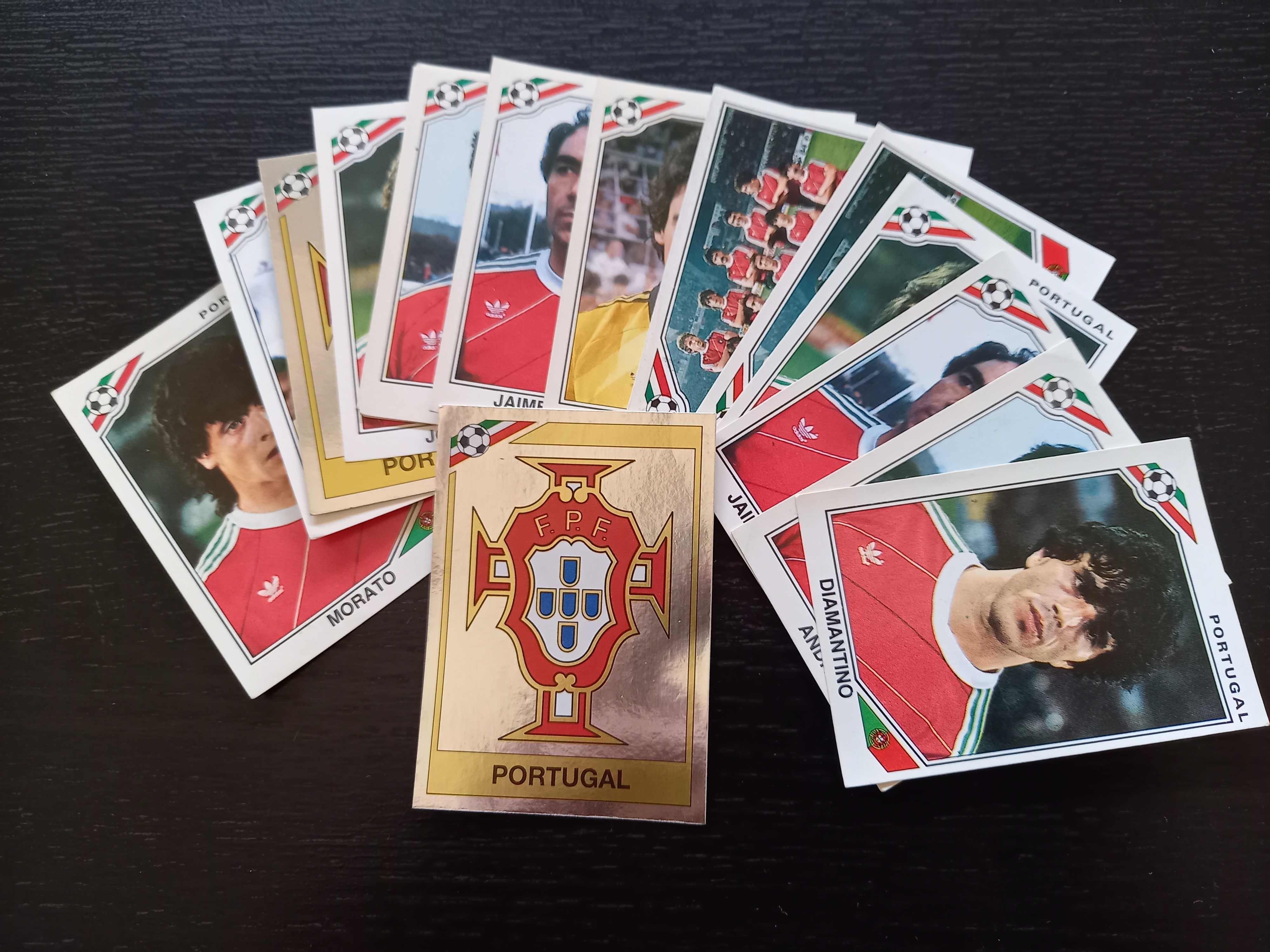 Cromos de futebol FIFA World Cup Mexico 86 da Panini