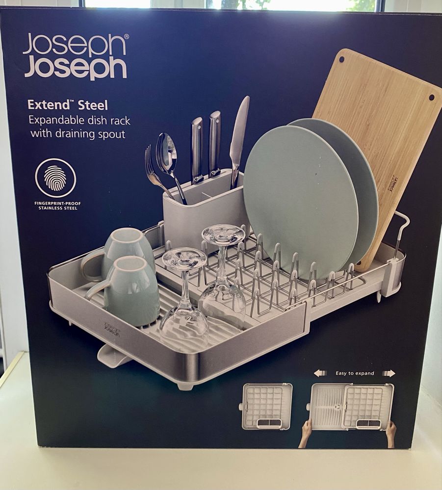 Сушарка для посуду Joseph Joseph Extend Steel з Америки