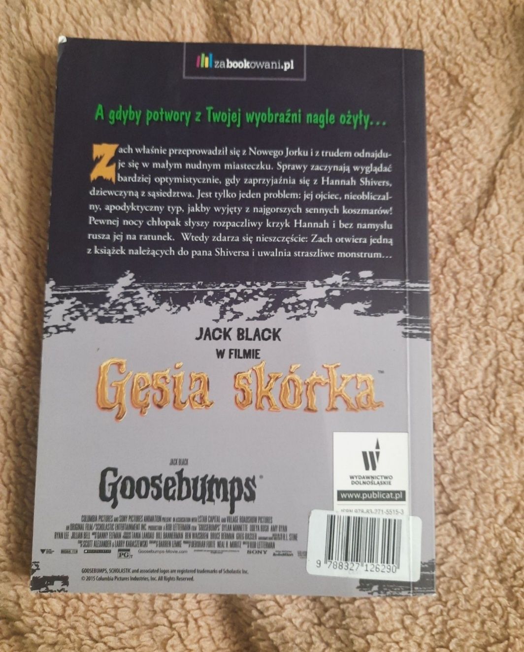 Sprzedam książkę Gęsią skórka