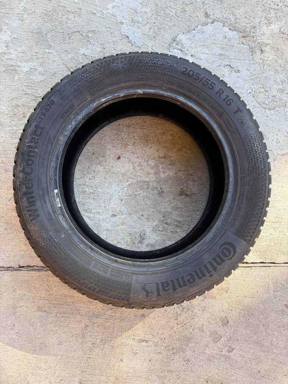 Шини Continental WinterContact TS 870 205/55 R16 91T