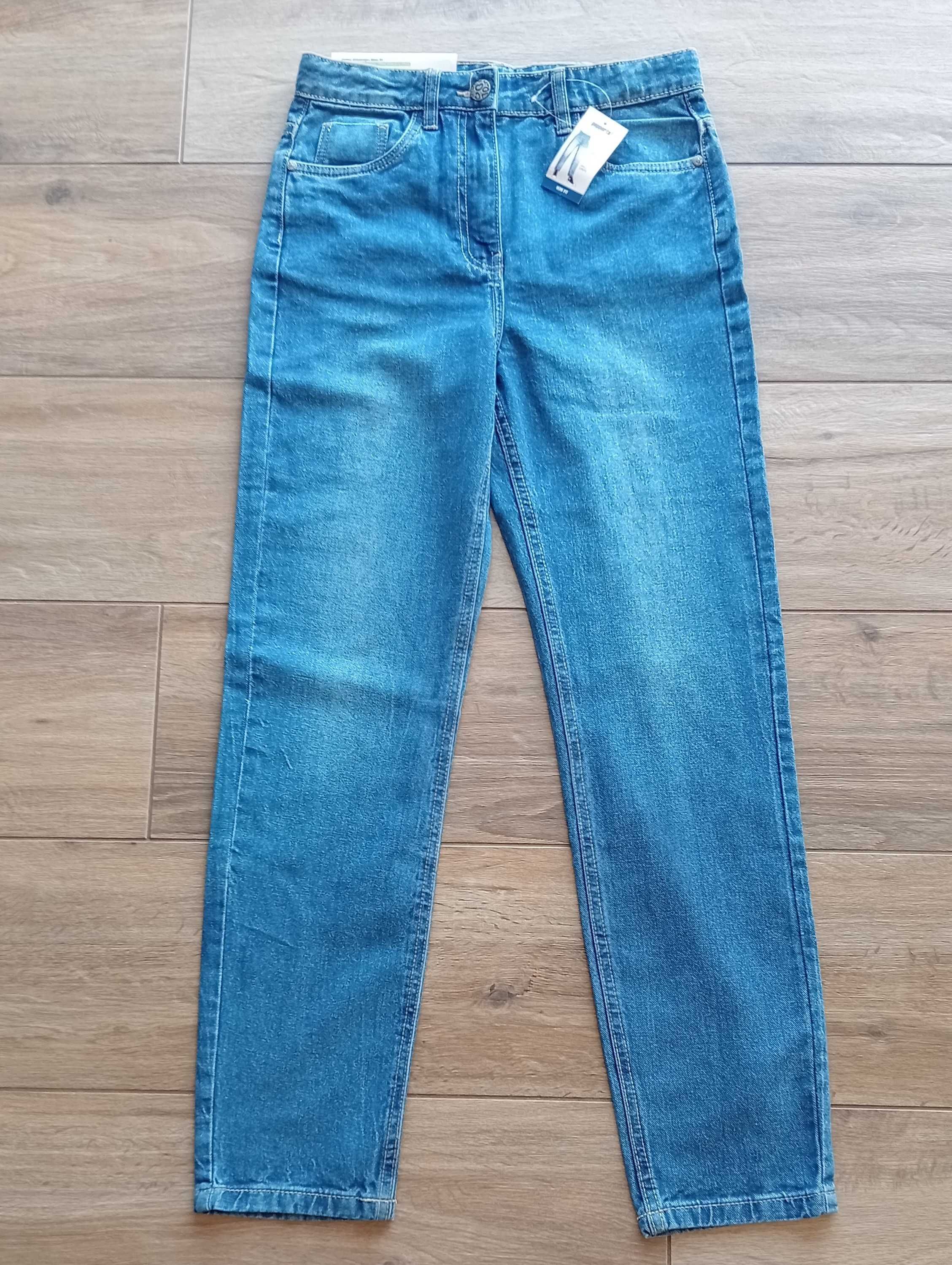 Nowe jeansy Pepperts! 158cm Mom Fit