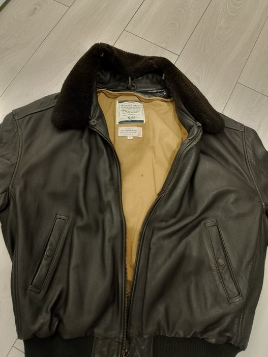 Niepowtarzalna pilotka vintage oryginalna kurtka skórzana Levis  l. 90