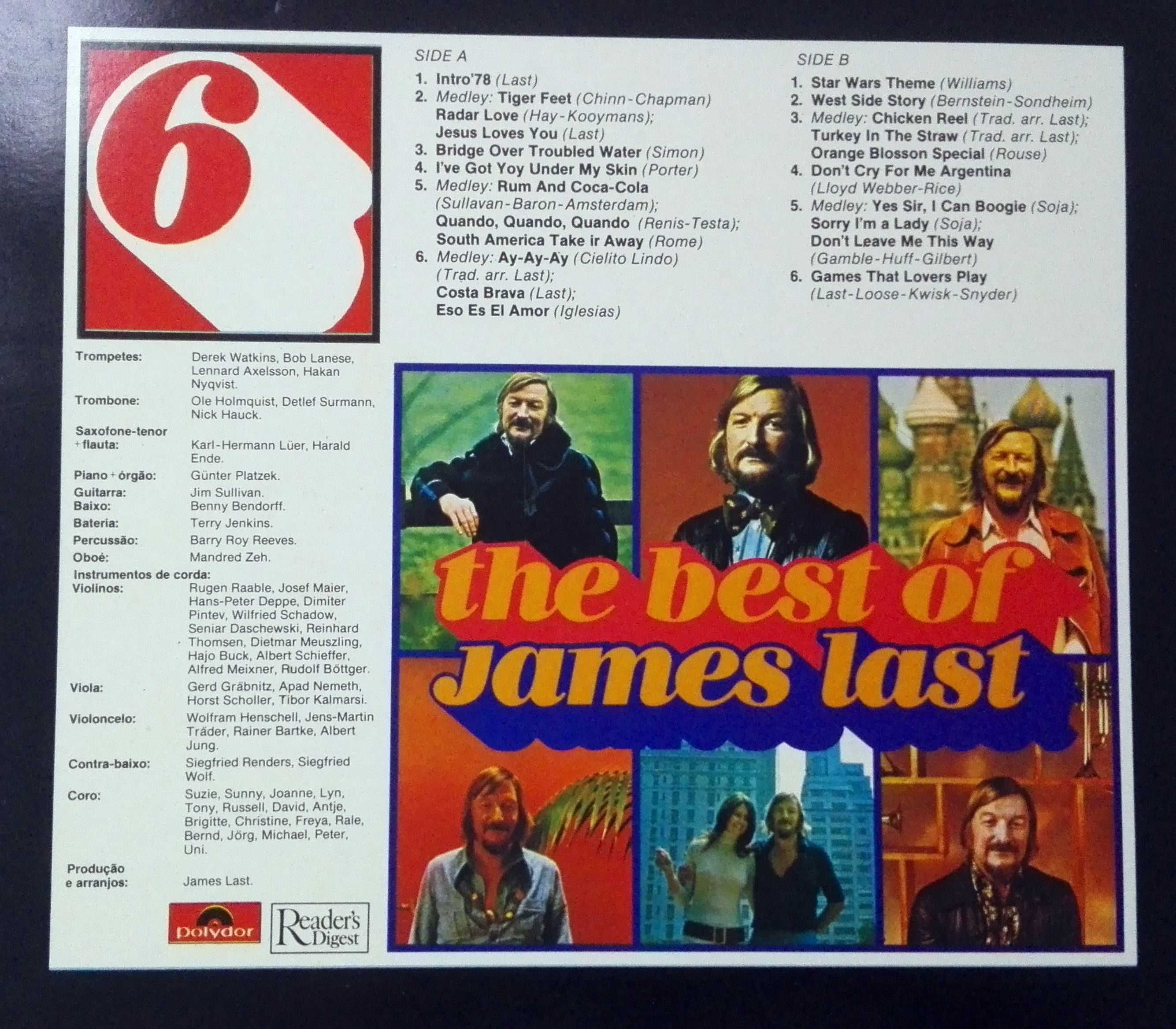 Colectânea (discos LP) "The Best of James Last"