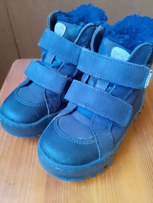 Skórzane botki Lasocki