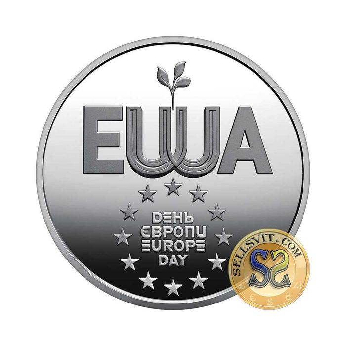 2024 #06 Ukraina Moneta 5 UAH Dzień Europy