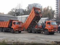 Доставка строительных материалов, доставка песка, щебня, отсева