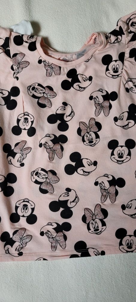 Bluzka T shirt C&A Disney Minnie roz 122