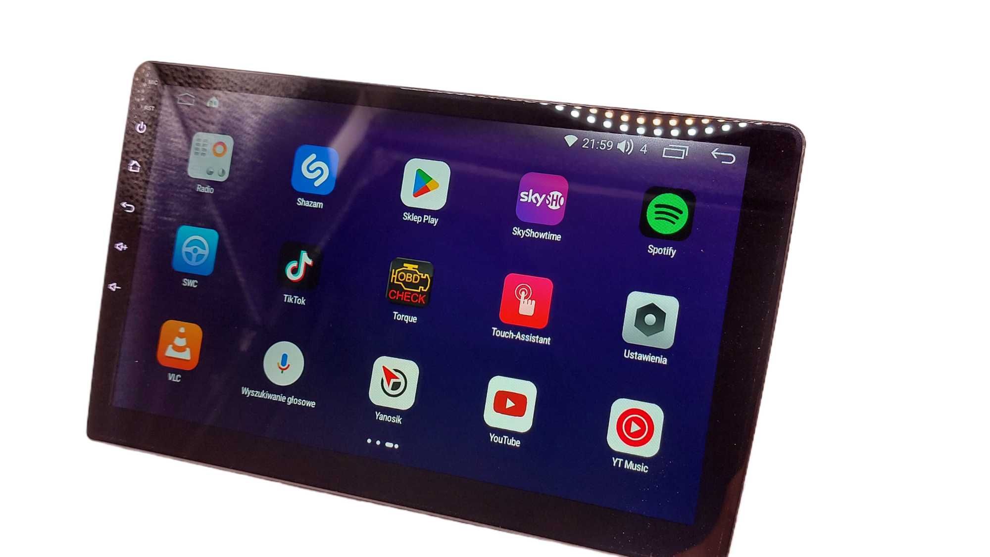 Nowe radio samochodowe Android 10.1"  8/256Gb LTE GPS WiFi RDS CARPLAY