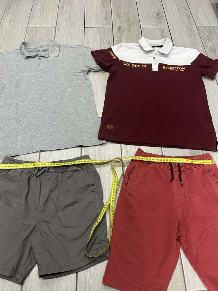Шорти Primark,Tu,футболка Primark,Colors of Benetton 134-140 р