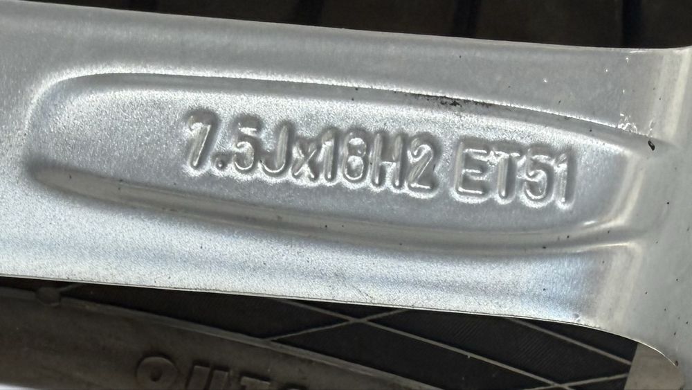 Felgi Volkswagen Golf Caddy Touran Jetta Gti R-line 5x112 225/40R18