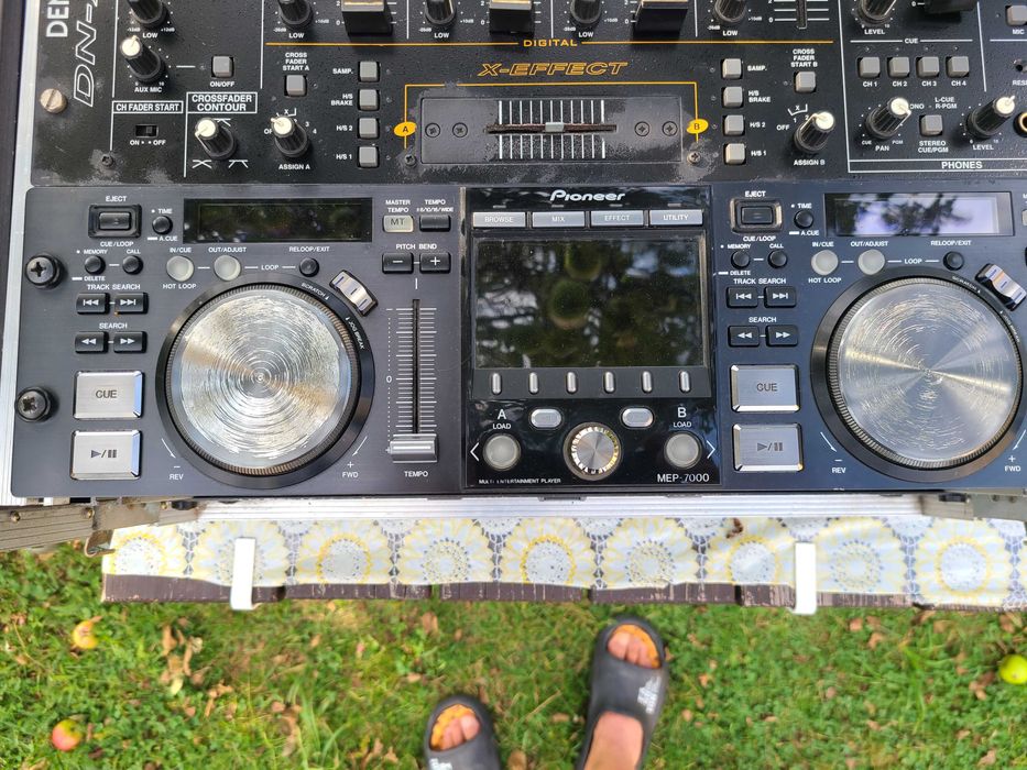 Pioneer Mep 7000,plus Denon DN-X800 i case!