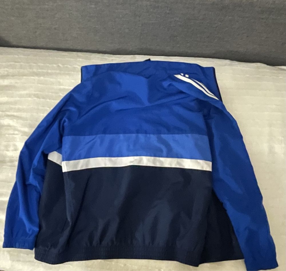Ветровка/куртка/олимпийка adidas синяя