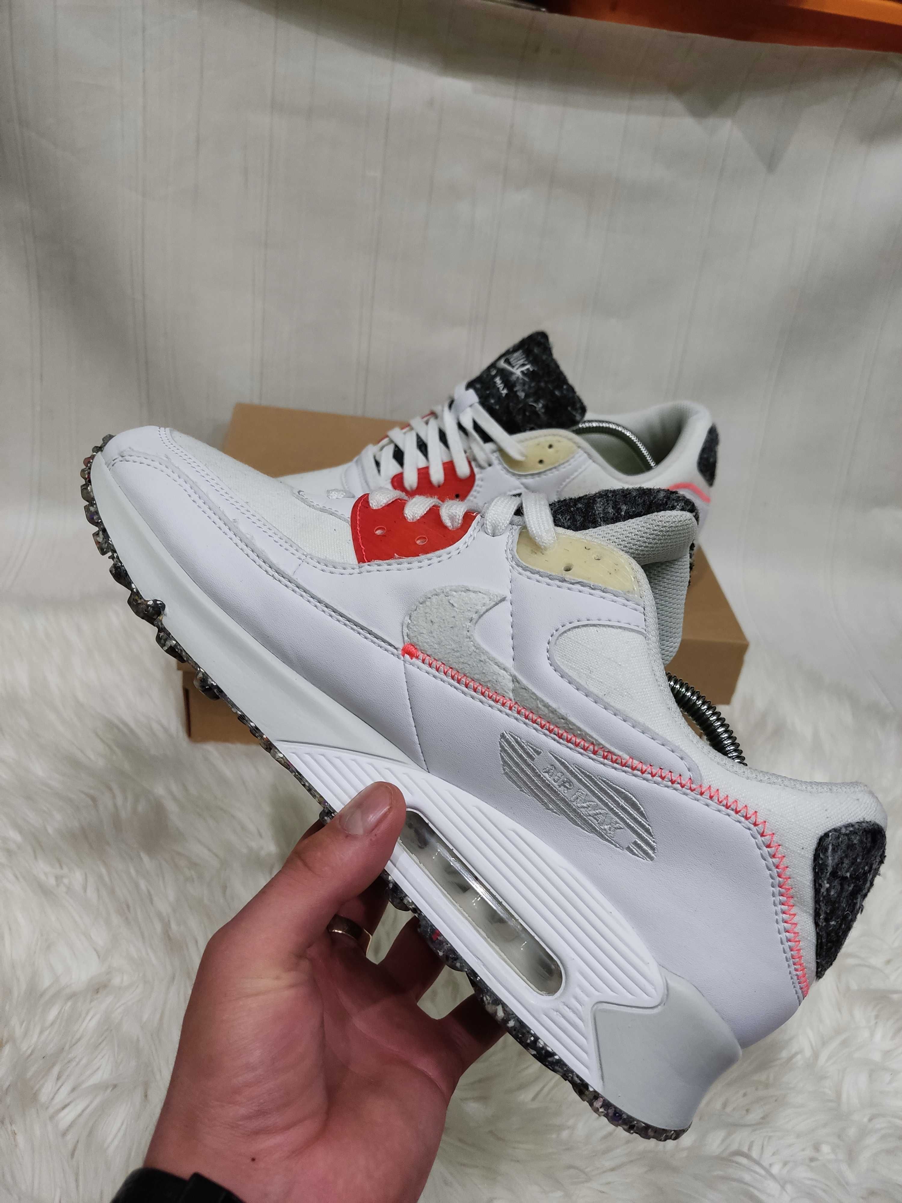 Nike air Max 90 M2Z2 White Red 47 розмір