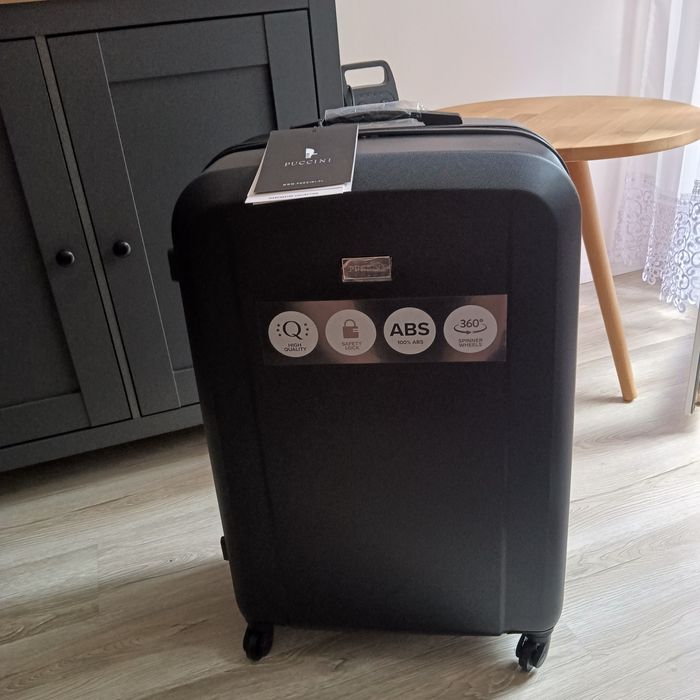 Nowa Duża walizka podróżna Puccini