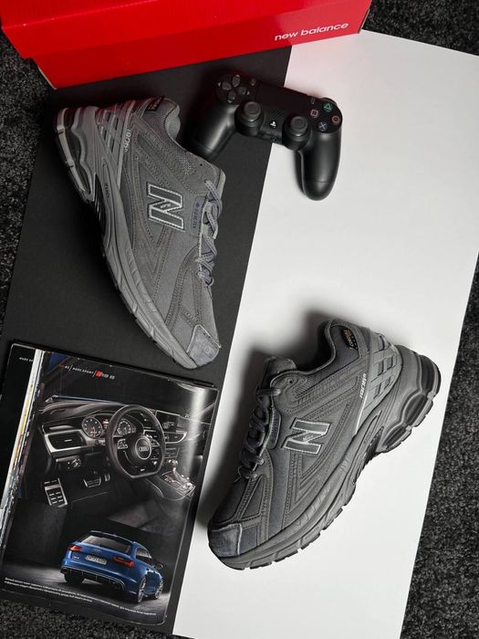 Чоловічі кросівки нью беланс на хутрі New Balance 1906R Fur Grey 41-46